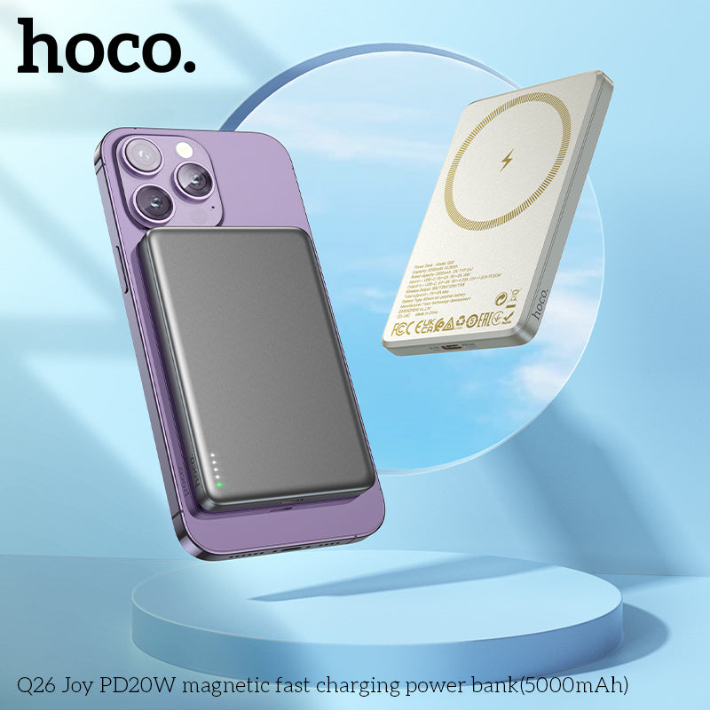 HD_SYNC:Q26 Joy PD20W magnetic fast charging power bank(5000mAh)