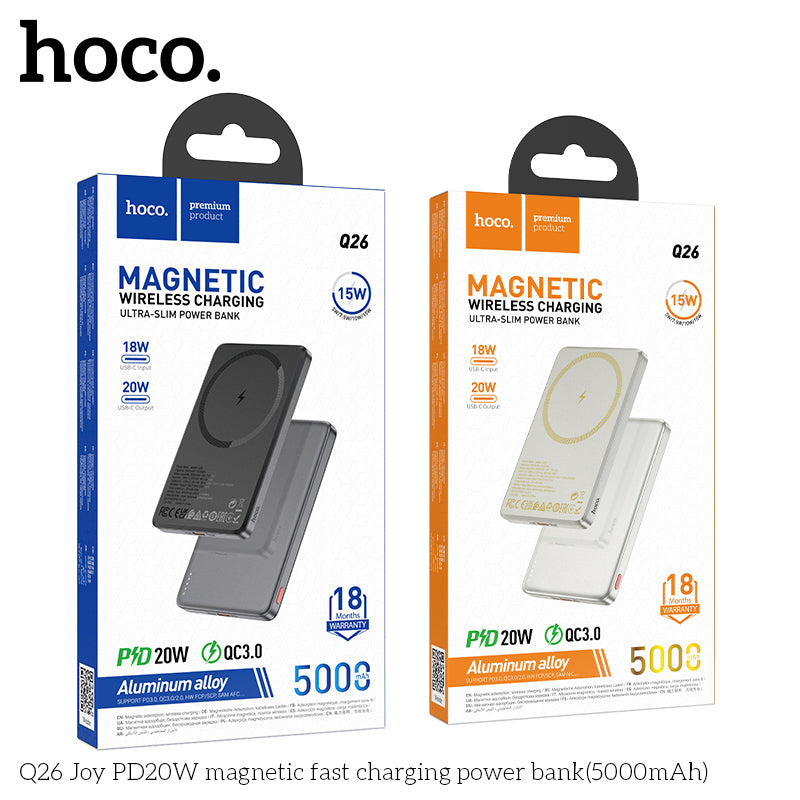 HD_SYNC:Q26 Joy PD20W magnetic fast charging power bank(5000mAh)