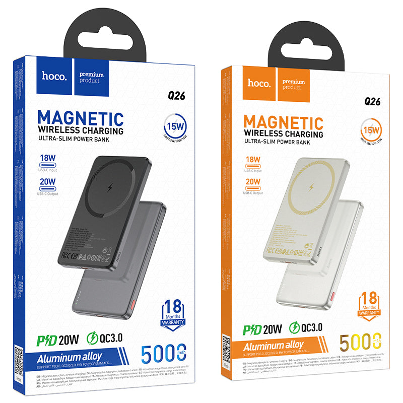 HD_SYNC:Q26 Joy PD20W magnetic fast charging power bank(5000mAh)