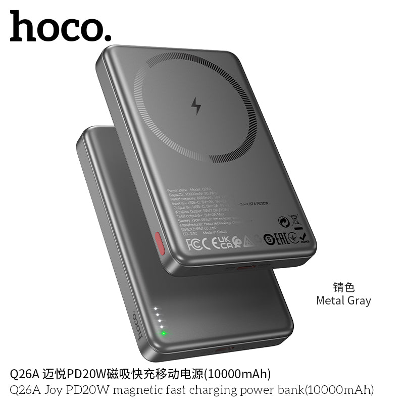 HD_SYNC:Q26A Joy PD20W magnetic fast charging power bank(10000mAh)