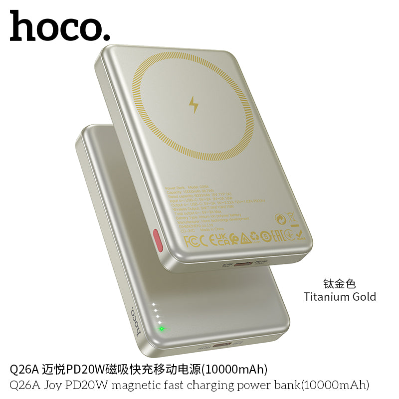 HD_SYNC:Q26A Joy PD20W magnetic fast charging power bank(10000mAh)