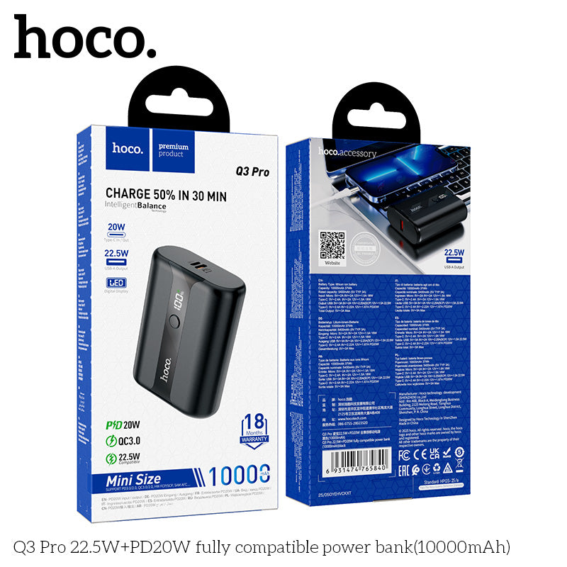 HD_SYNC:Q3 Pro 22.5W+PD20W fully compatible power bank(10000mAh)