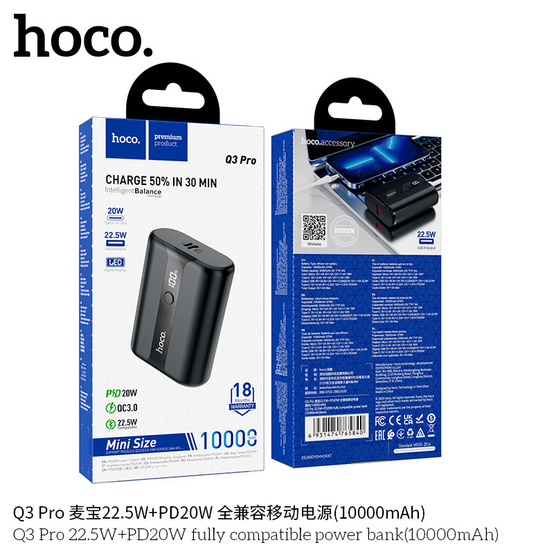 HD_SYNC:Q3 Pro 22.5W+PD20W fully compatible power bank(10000mAh)