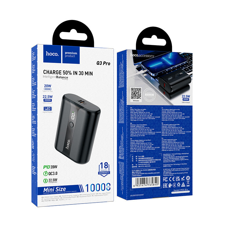 HD_SYNC:Q3 Pro 22.5W+PD20W fully compatible power bank(10000mAh)
