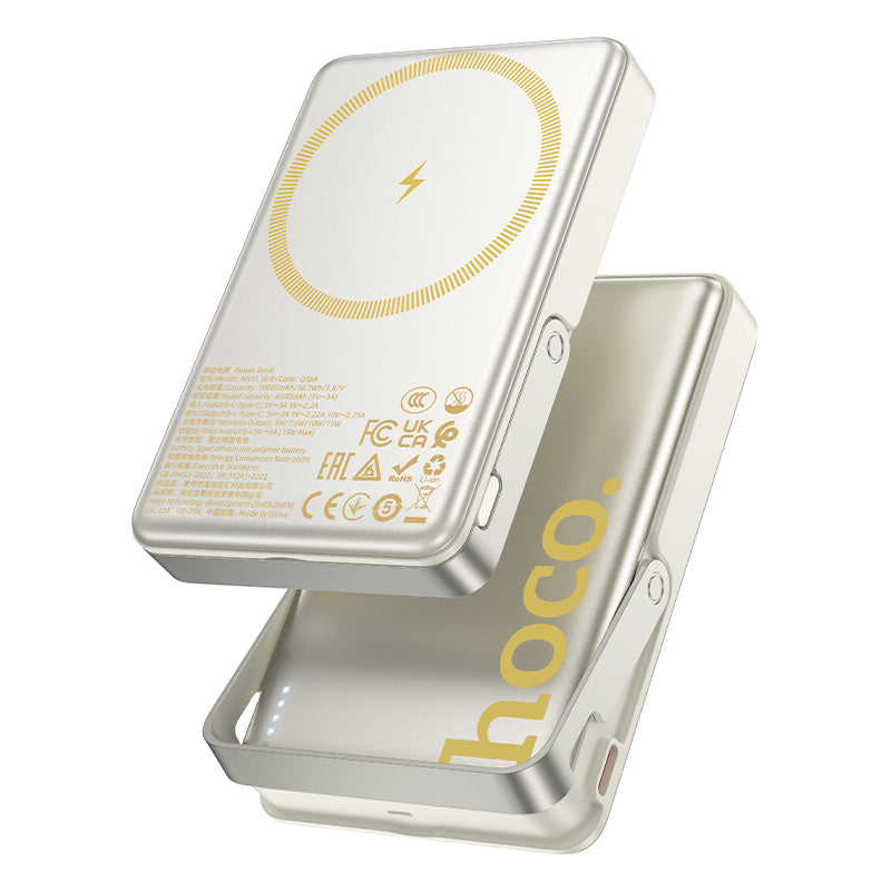 HD_SYNC:Q36A Sunlight PD20W power bank magnetic suction+holder(10000mAh)（CCC)