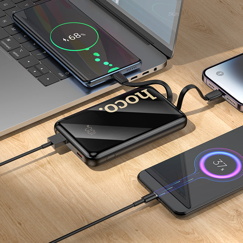 HD_SYNC:Q37 Graceful 22.5W+PD20W power bank with two cables(10000mAh)(UN)