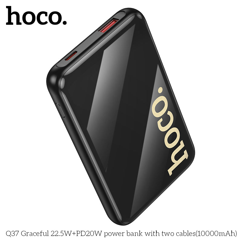 HD_SYNC:Q37 Graceful 22.5W+PD20W power bank with two cables(10000mAh)(UN)