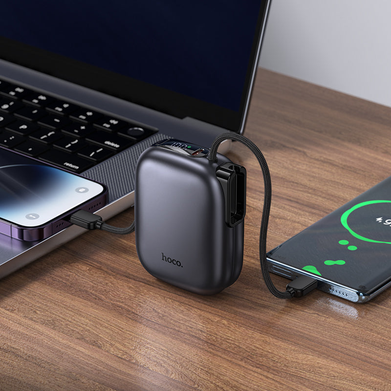 HD_SYNC:Q49 Peak PD20W power bank with cable(10000mAh)（CCC)