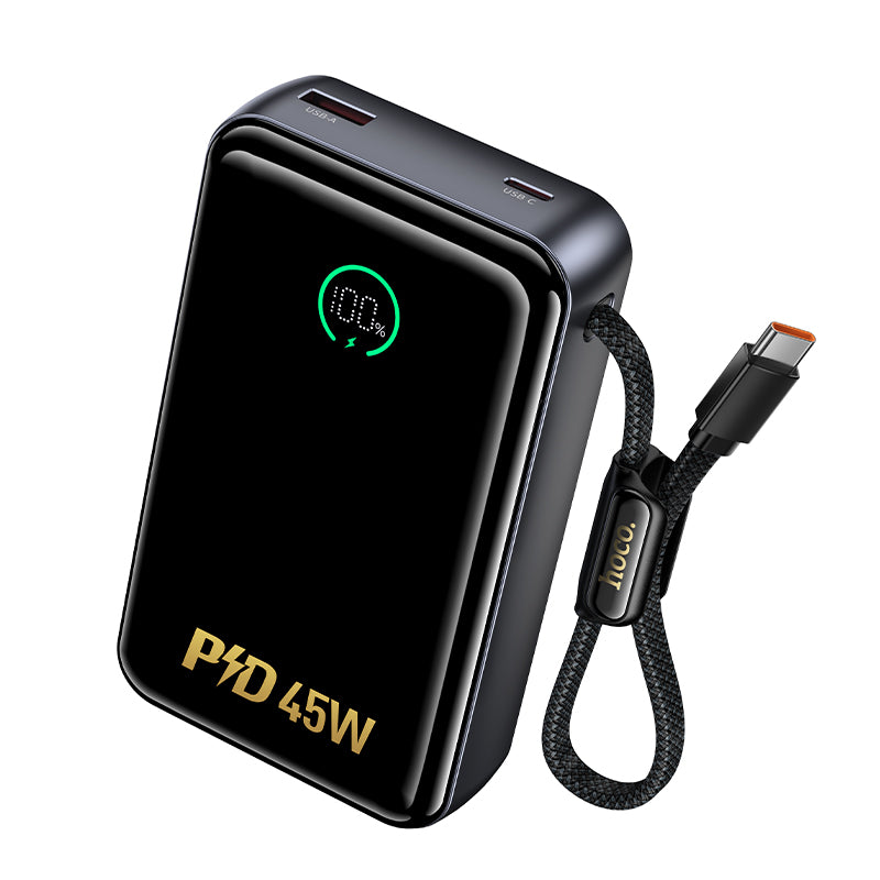HD_SYNC:Q54 Shine PD45W power bank with cable(20000mAh)