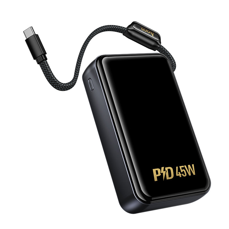 HD_SYNC:Q54 Shine PD45W power bank with cable(20000mAh)