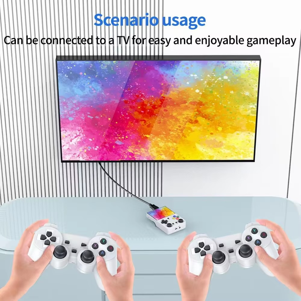 M21 retro handheld game console high-definition 3.5-inch IPS screen with built-in 20000 games