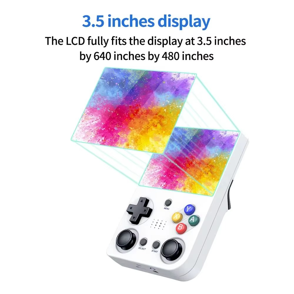 M21 retro handheld game console high-definition 3.5-inch IPS screen with built-in 20000 games