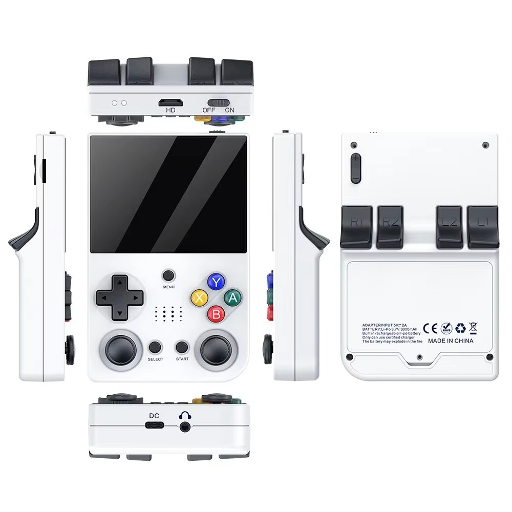M21 retro handheld game console high-definition 3.5-inch IPS screen with built-in 20000 games