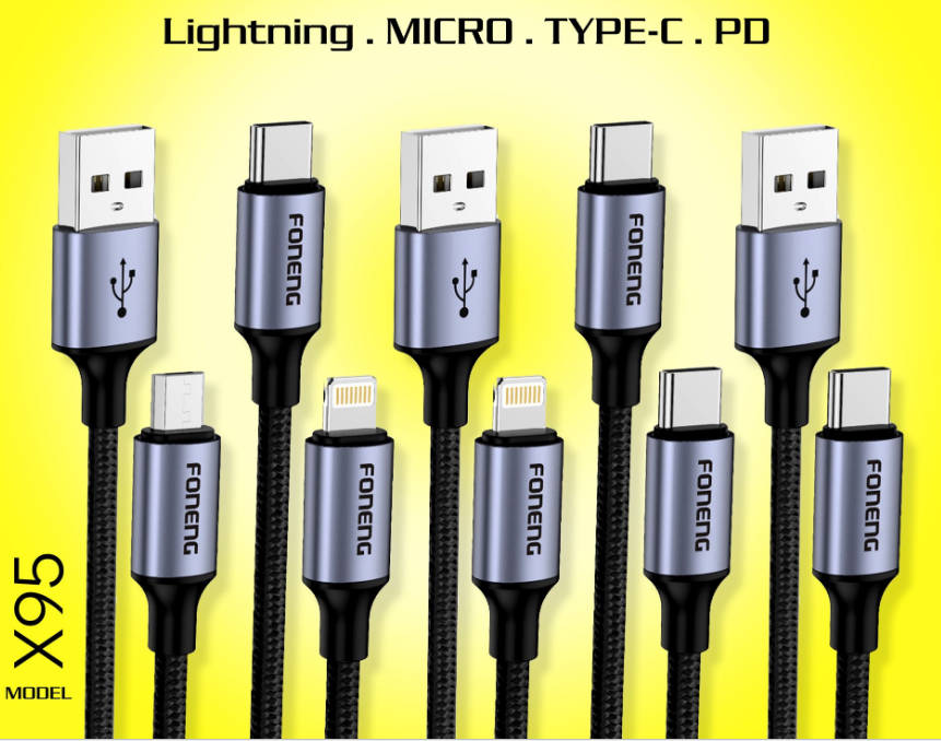 Foneng X95 1.2M Cable