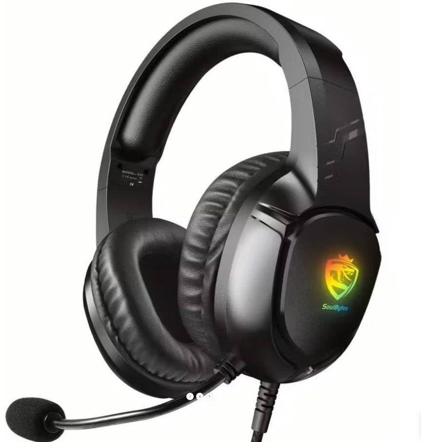 S20 Gaming Headset 50mm LED Mic for ps5 ps4 xbox PC