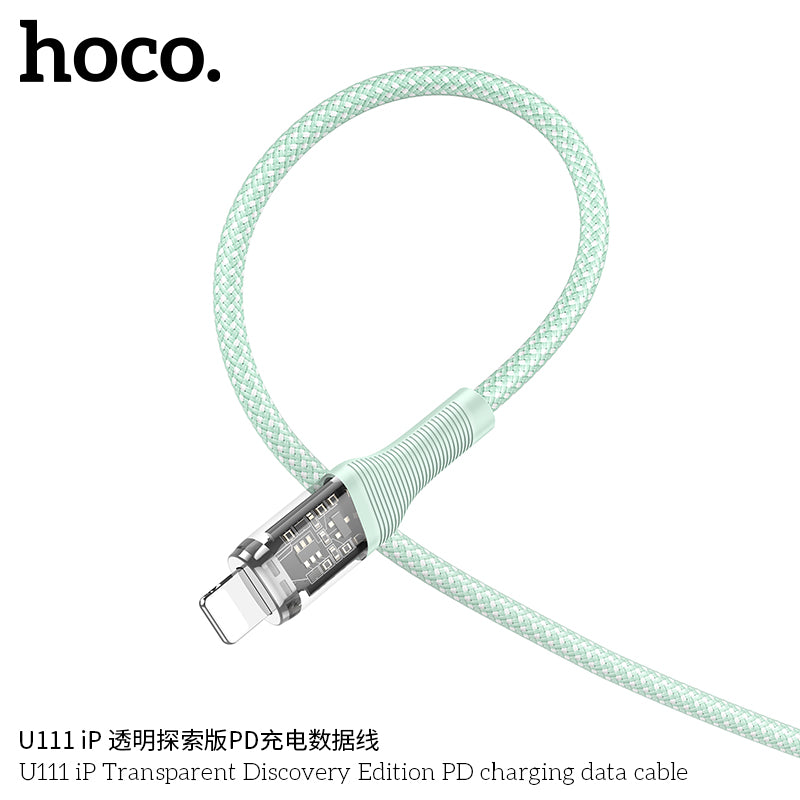 HD_SYNC:U111 iP Transparent Discovery Edition PD charging data cable