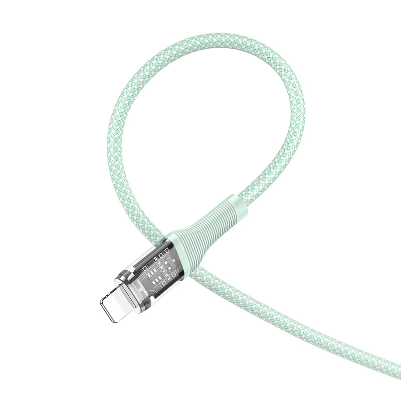 HD_SYNC:U111 Type-C to Type-C Transparent Discovery Edition 60W charging data cable