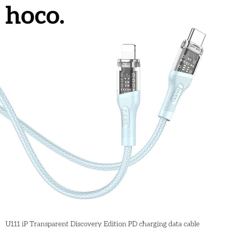 HD_SYNC:U111 iP Transparent Discovery Edition PD charging data cable