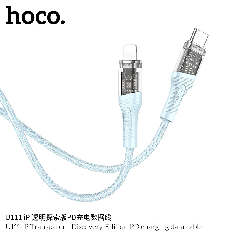 HD_SYNC:U111 iP Transparent Discovery Edition PD charging data cable