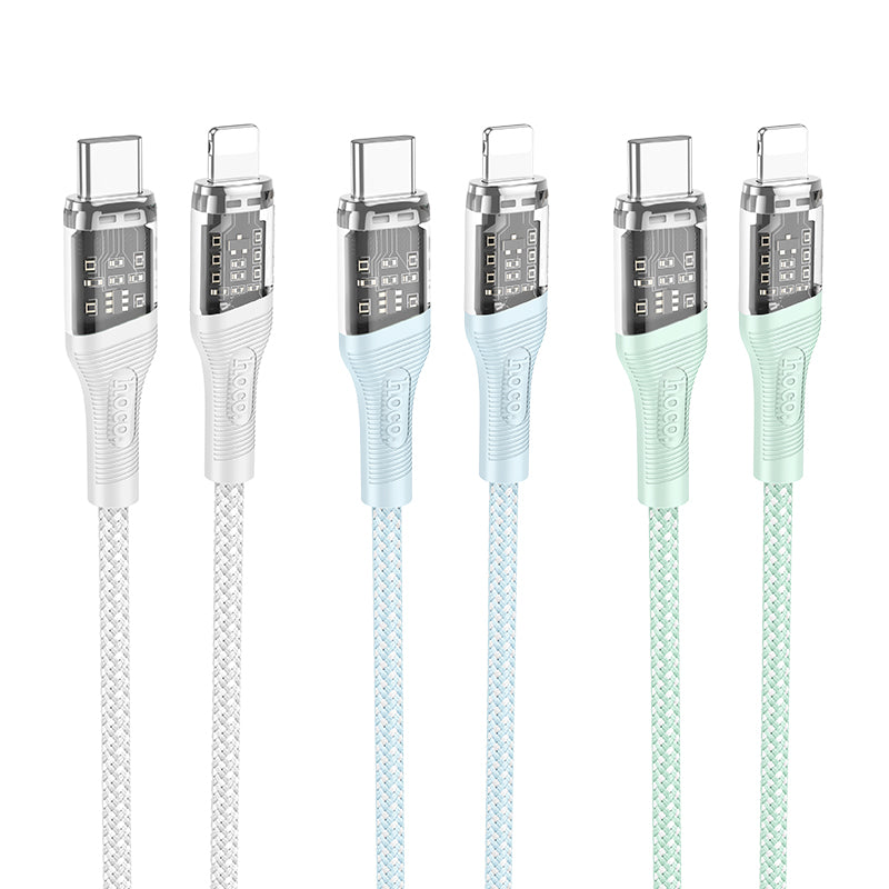 HD_SYNC:U111 iP Transparent Discovery Edition PD charging data cable