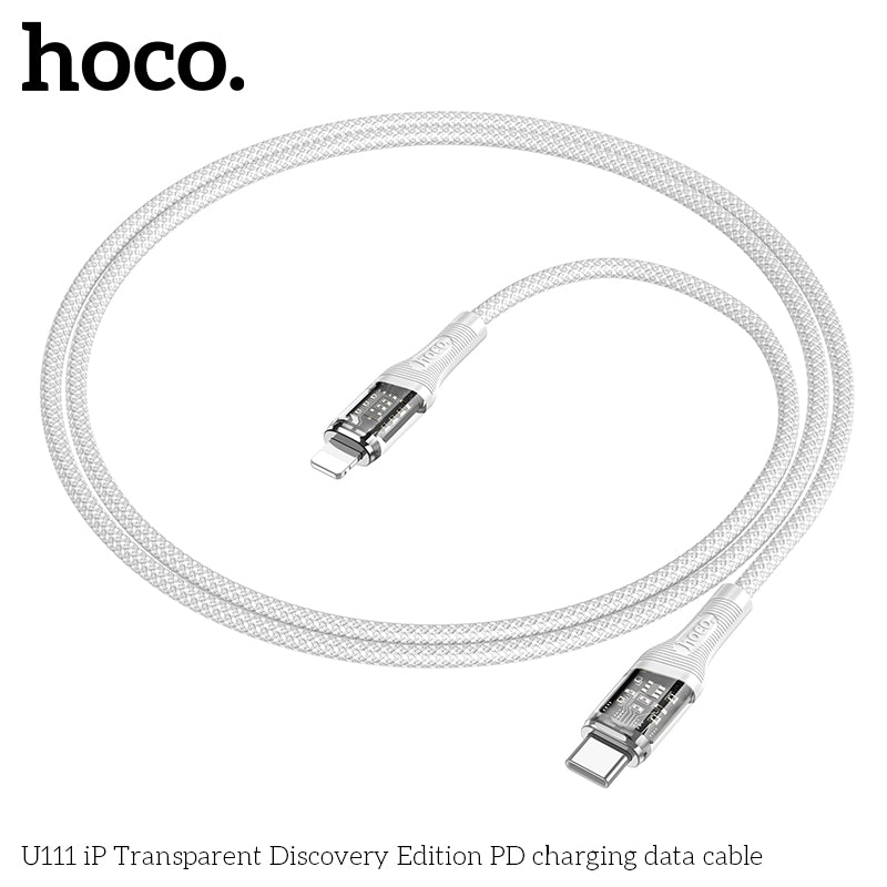 HD_SYNC:U111 iP Transparent Discovery Edition PD charging data cable