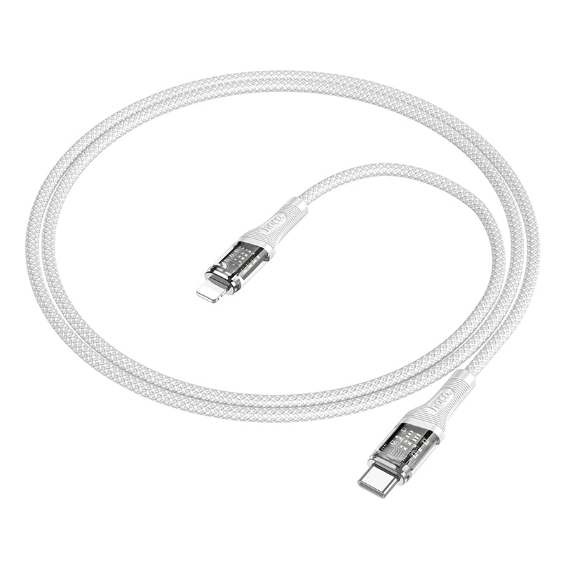 HD_SYNC:U111 iP Transparent Discovery Edition PD charging data cable