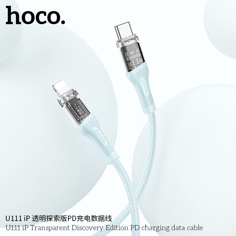 HD_SYNC:U111 iP Transparent Discovery Edition PD charging data cable