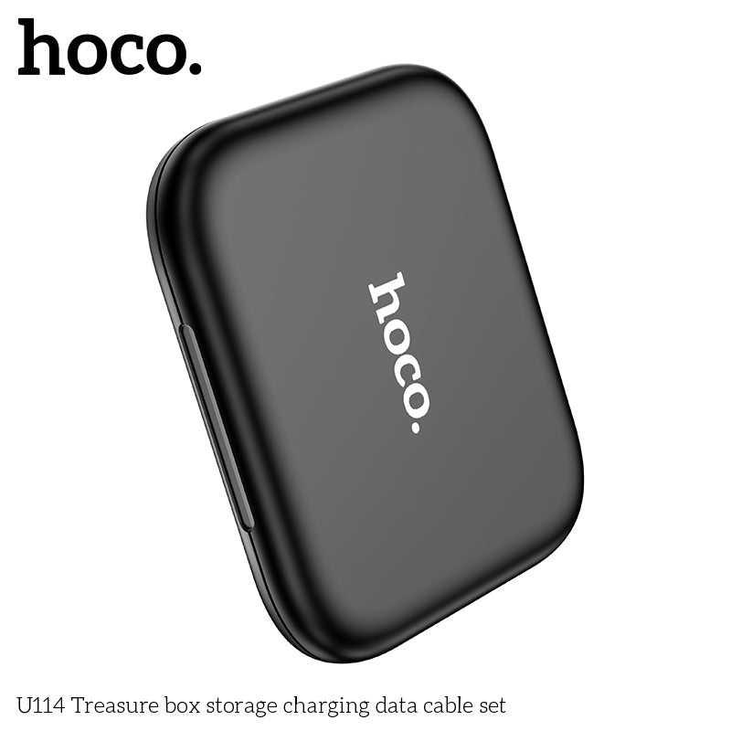 HD_SYNC:U114 Treasure box storage charging data cable set