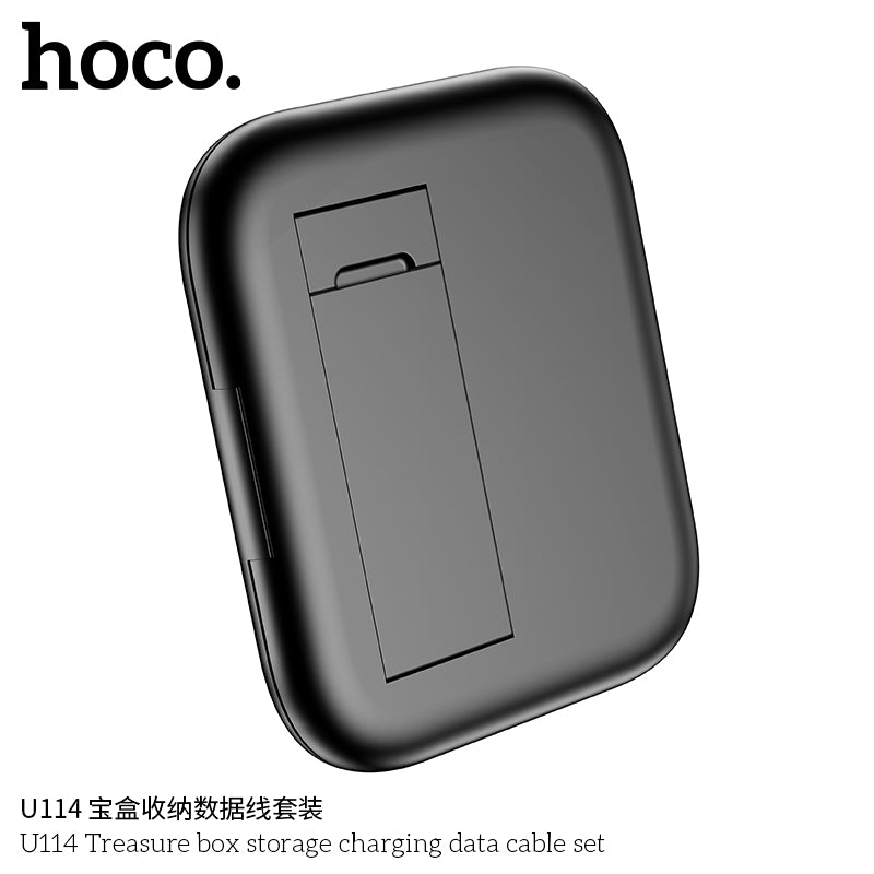 HD_SYNC:U114 Treasure box storage charging data cable set