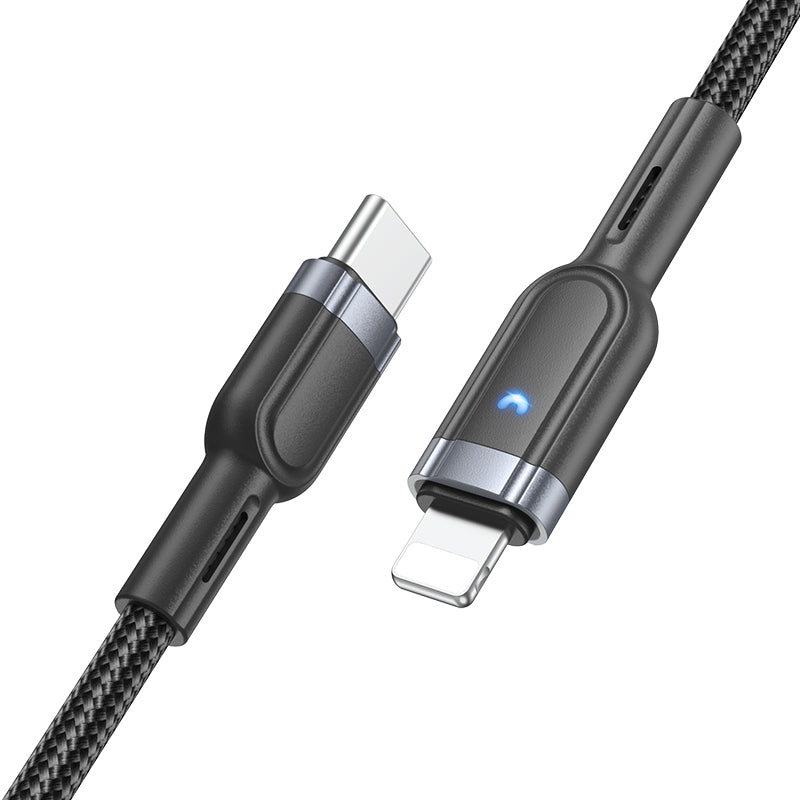 HD_SYNC:U117 Grand intelligent power-off charging data cable Type-C