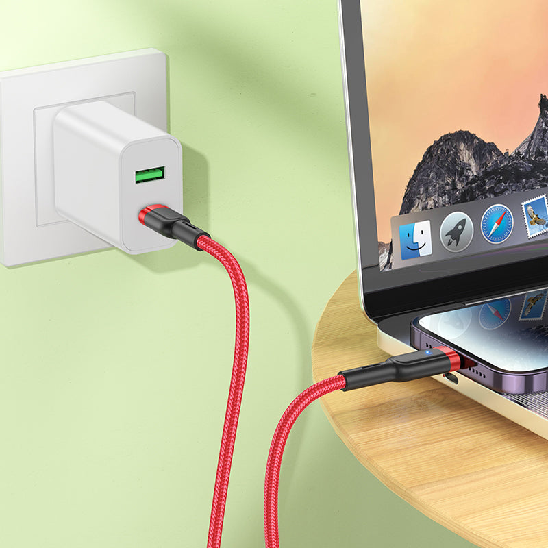 HD_SYNC:U117 Grand PD intelligent power-off charging data cable iP