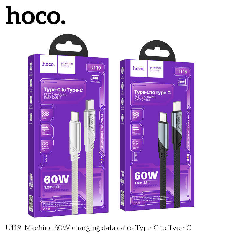 HD_SYNC:U119 5A Machine charging data cable Type-C