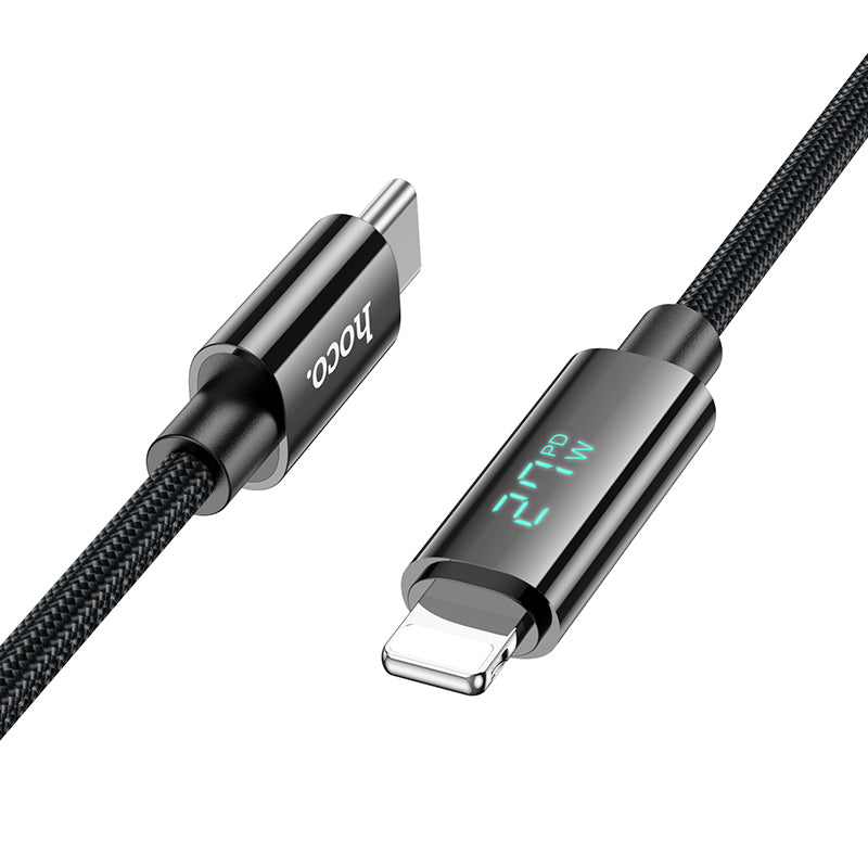 HD_SYNC:U125 Benefit PD charging data cable with display iP