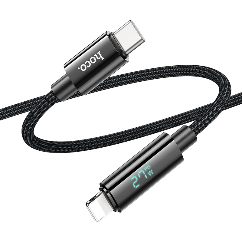 HD_SYNC:U125 Benefit PD charging data cable with display iP