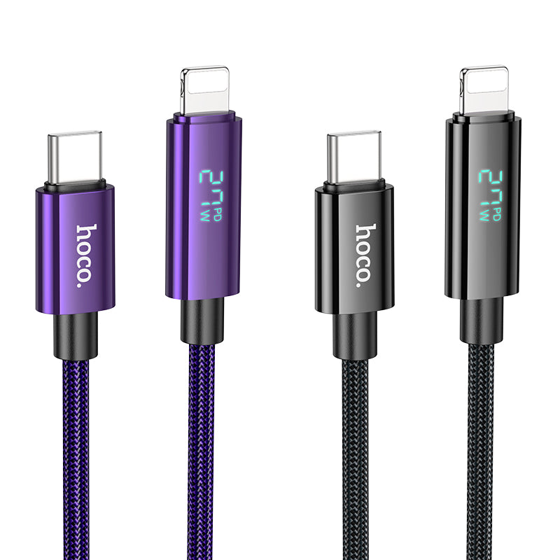 HD_SYNC:U125 Benefit 5A charging data cable with display Type-C