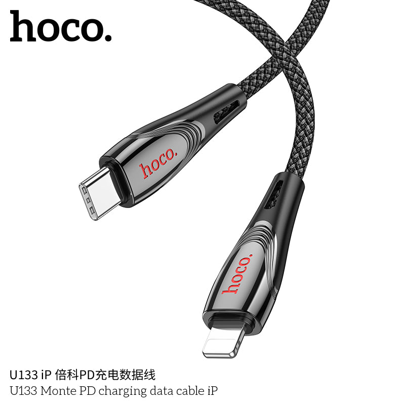 HD_SYNC:U133 Monte PD charging data cable iP