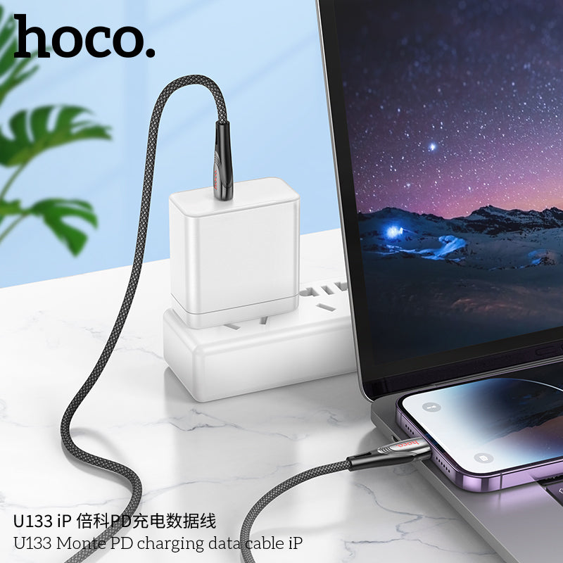 HD_SYNC:U133 Monte 60W charging data cable Type-C to Type-C