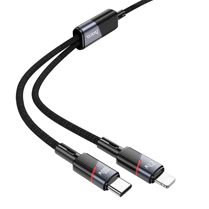 HD_SYNC:U139 C to C+iP 100W fast charging data cable