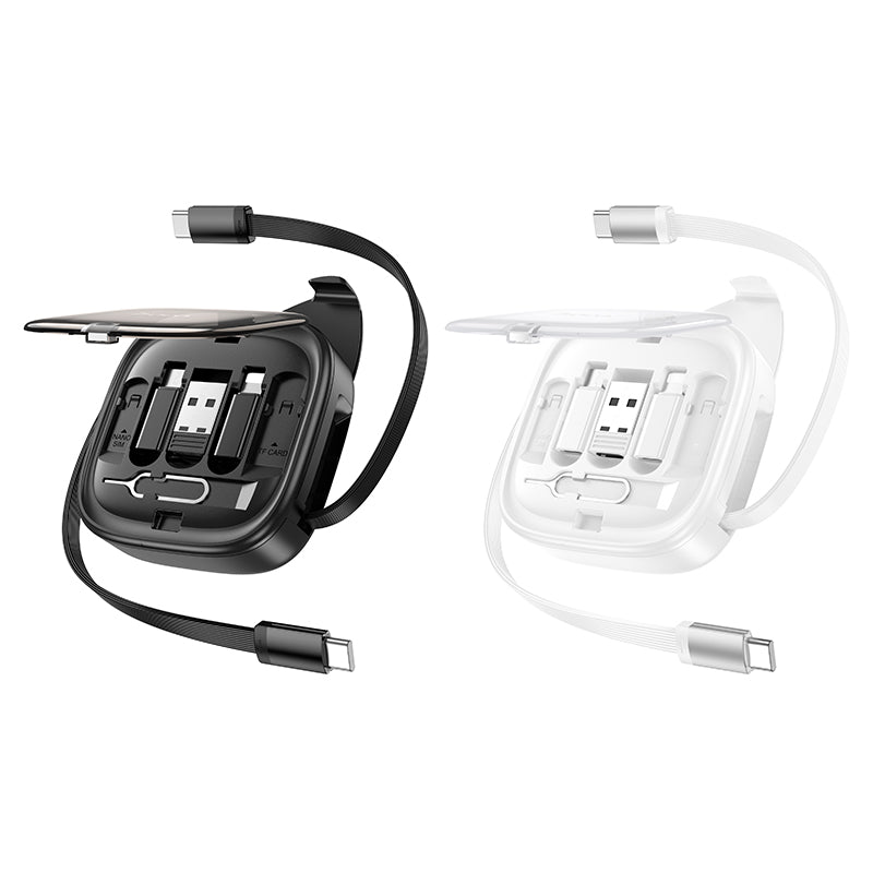 HD_SYNC:U140 Retractable charging data cable set
