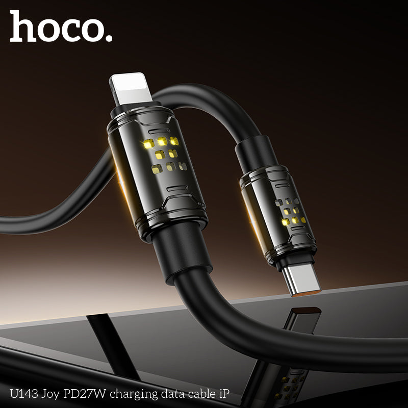 HD_SYNC:U143 Joy 240W 4-in-1 charging data cable USB/C to iP/C