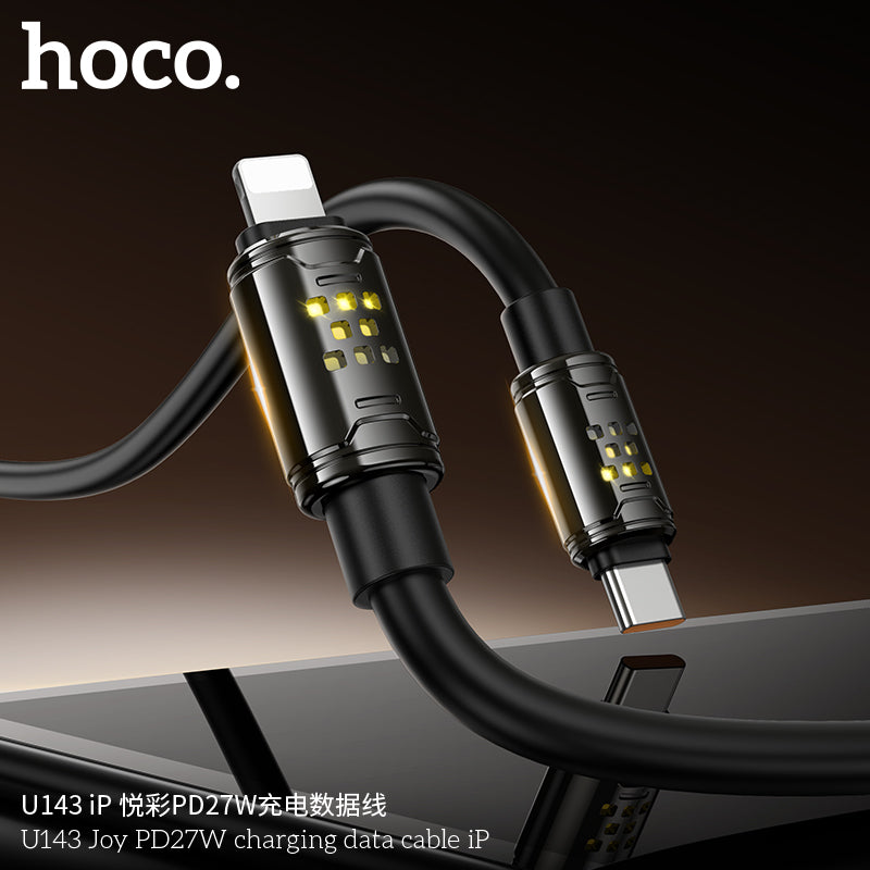 HD_SYNC:U143 Joy 240W 4-in-1 charging data cable USB/C to iP/C