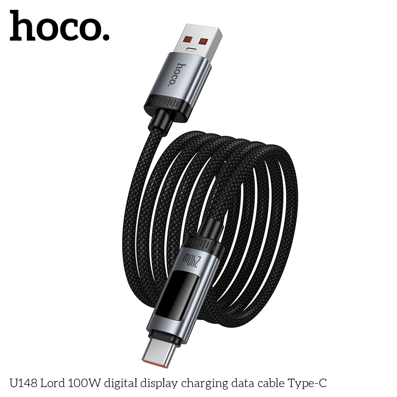 HD_SYNC:U148 Lord 100W digital display charging data cable Type-C