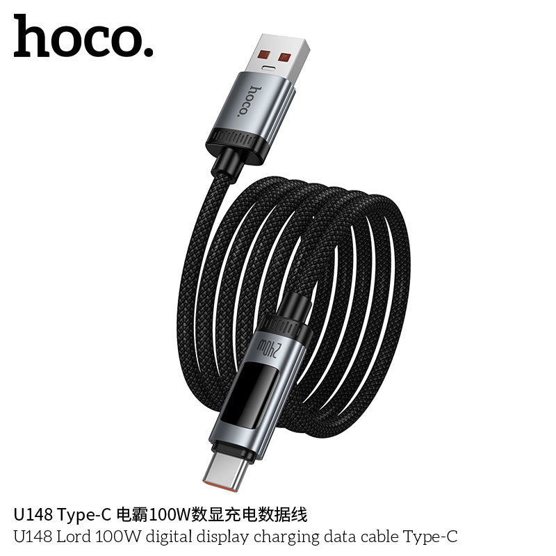 HD_SYNC:U148 Lord 100W digital display charging data cable Type-C