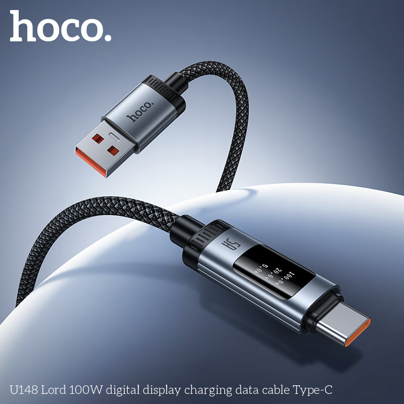 HD_SYNC:U148 Lord 100W digital display charging data cable Type-C