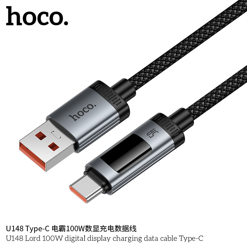 HD_SYNC:U148 Lord 100W digital display charging data cable Type-C