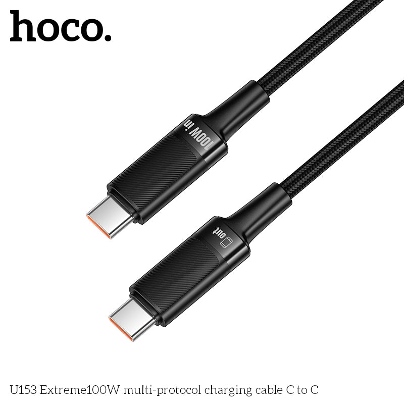 HD_SYNC:U153 Extreme100W multi-protocol charging cable C to C