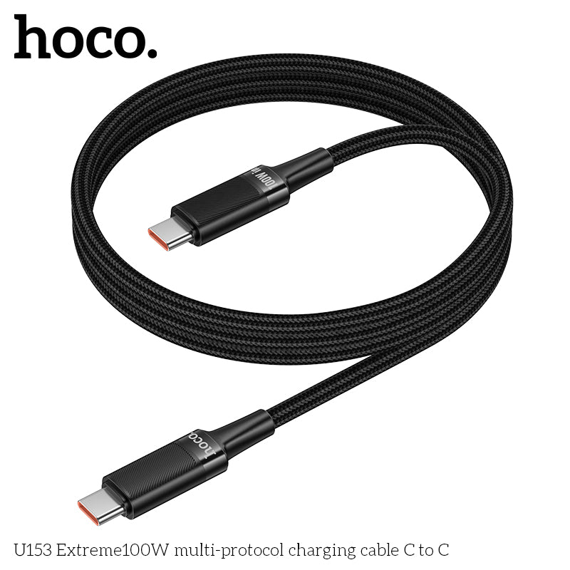HD_SYNC:U153 Extreme100W multi-protocol charging cable C to C