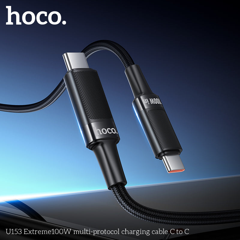 HD_SYNC:U153 Extreme100W multi-protocol charging cable C to C