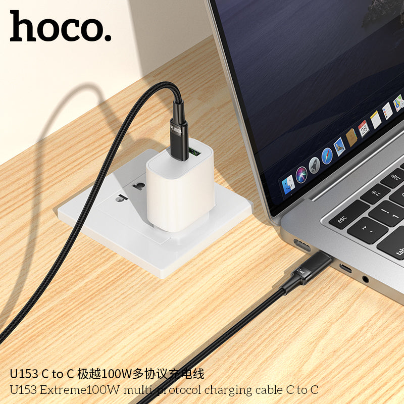 HD_SYNC:U153 Extreme100W multi-protocol charging cable C to C