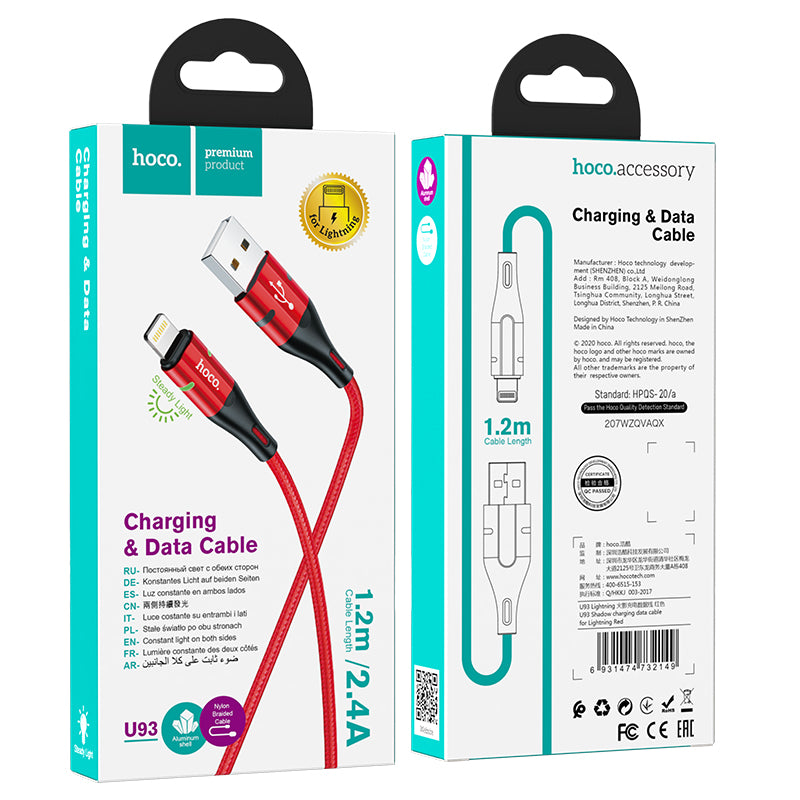 HD_SYNC:U93 Shadow charging data cable for Type-C